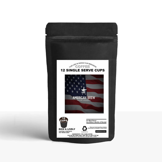 12 Pack Single Serve Coffee Capsules