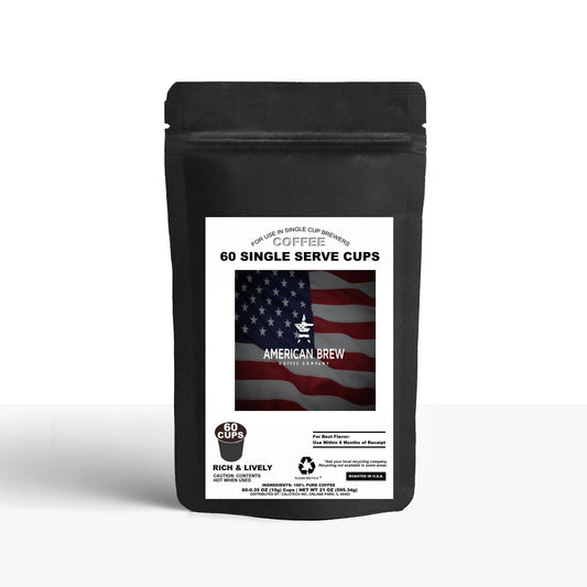 60 Pack Single Serve Coffee Capsules